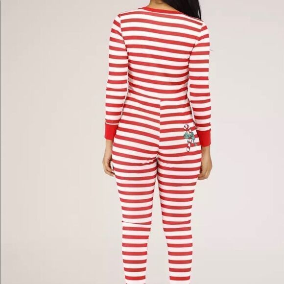 Christmas Sexy Onesies Button Pajamas - Picture 6 of 9